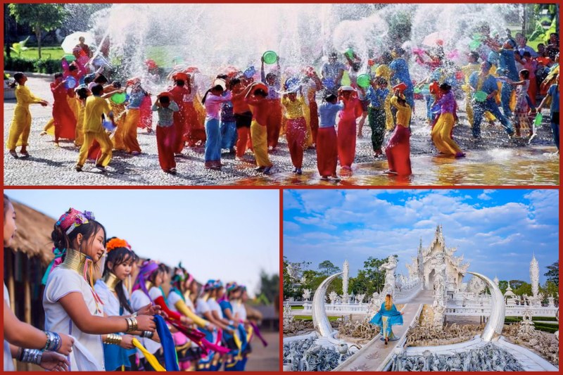 Dry season (April to June) in Thailand